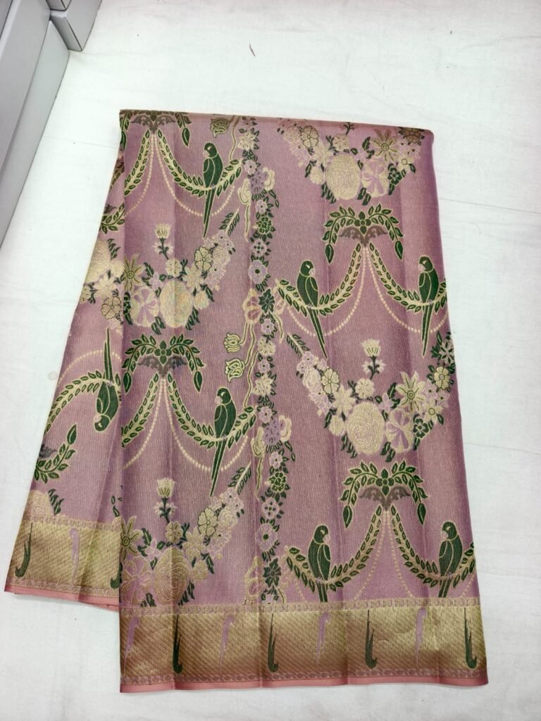 Mauve Pattu Saree (02)