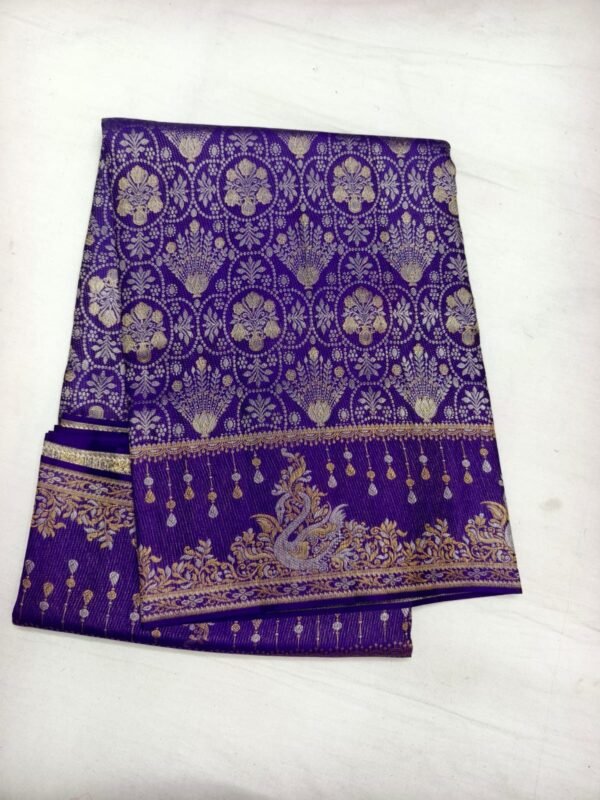 Navy Pattu Saree