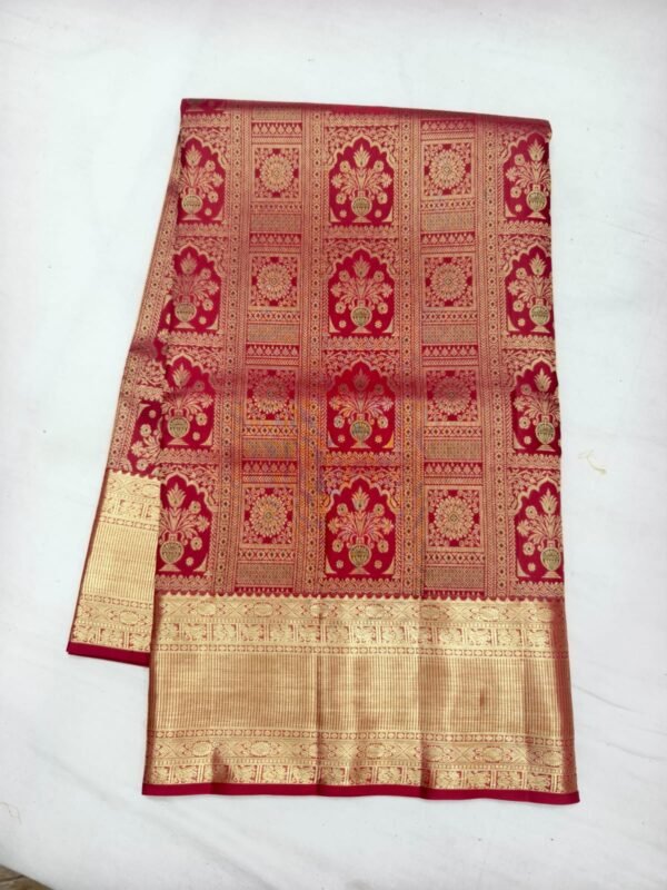 Red Gold Pattu Saree (78)