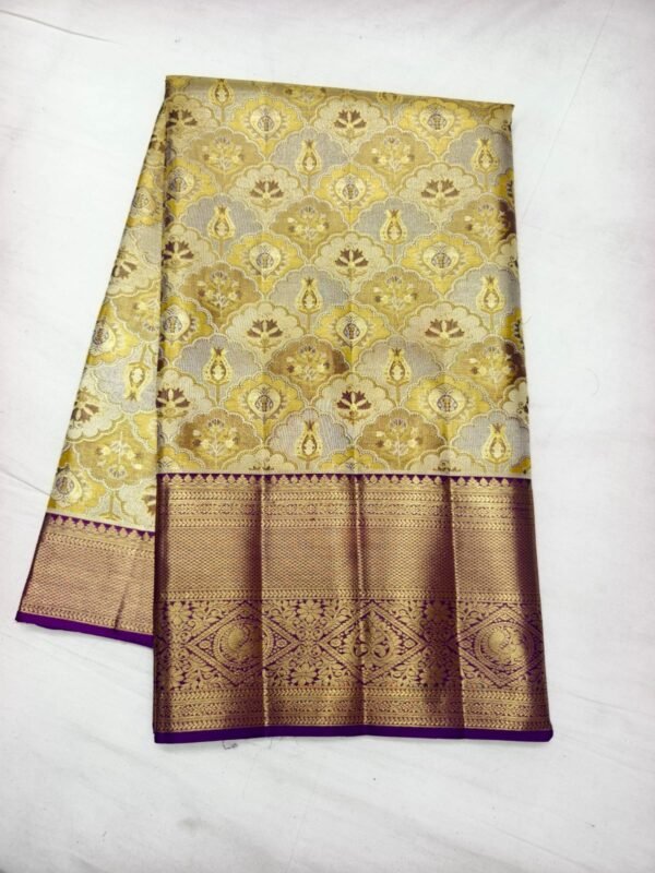 Yellow Gold Pattu Saree